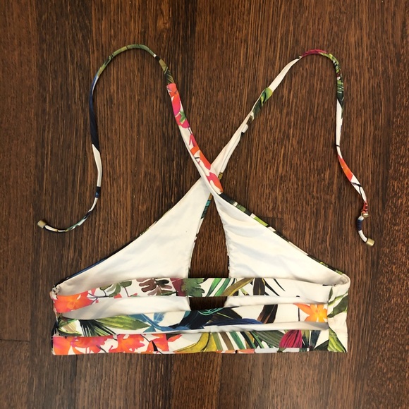 L Space Floral Swim Top - Picture 2 of 2